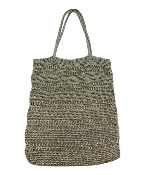 pasand by ne quittez pas（パサンドバイヌキテパ）Pasand by ne Quittez pas (パサンドバイヌキテパ) トートバッグ ゴールドの古着・服飾アイテム