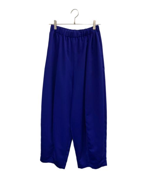 Curensology（カレンソロジー）Curensology (カレンソロジー) フォールドロストパンツ ブルー サイズ:Fの古着・服飾アイテム