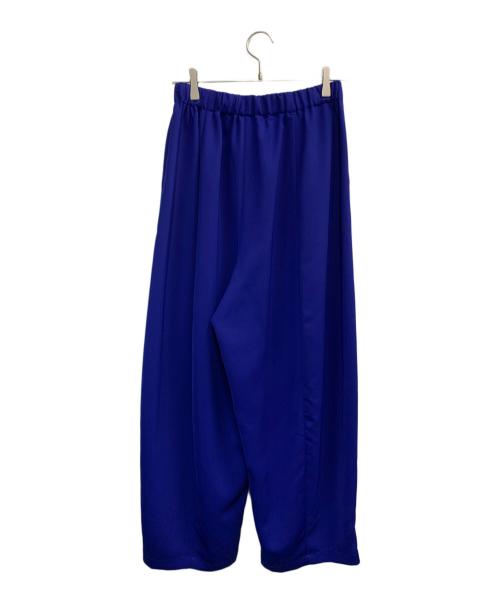 Curensology（カレンソロジー）Curensology (カレンソロジー) フォールドロストパンツ ブルー サイズ:Fの古着・服飾アイテム