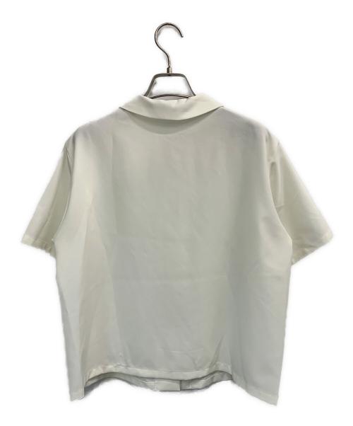 mizuiro-ind（ミズイロインド）mizuiro-ind (ミズイロインド) 半袖シャツ ホワイト サイズ:記載なしの古着・服飾アイテム