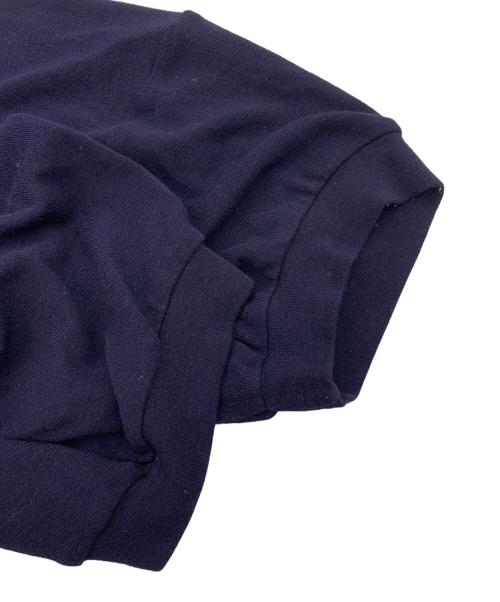 soutiencollar（ステンカラー）soutiencollar (ステンカラー) 半袖カットソー ネイビー サイズ:38の古着・服飾アイテム