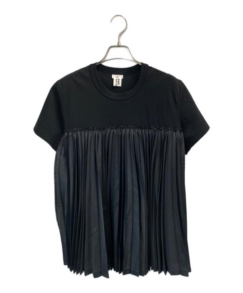 noir kei ninomiya（ノワール ケイ ニノミヤ）noir kei ninomiya (ノワール ケイ ニノミヤ) 半袖Tシャツ ブラック サイズ:Lの古着・服飾アイテム