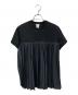 noir kei ninomiya（ノワール ケイ ニノミヤ）の古着「半袖Tシャツ」｜ブラック