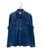 LEVI'Sリーバイス）の古着「長袖シャツ」｜インディゴ
