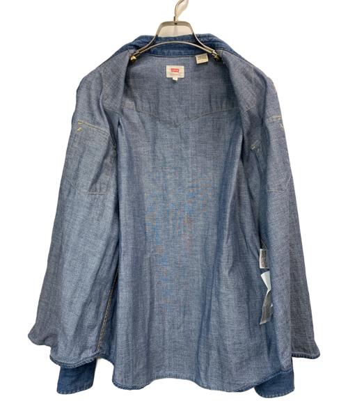 LEVI'S（リーバイス）LEVI'S (リーバイス) 長袖シャツ インディゴ サイズ:Lの古着・服飾アイテム