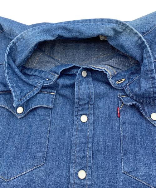 LEVI'S（リーバイス）LEVI'S (リーバイス) 長袖シャツ インディゴ サイズ:Lの古着・服飾アイテム