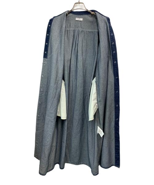 SHIPS any（シップスエニィ）SHIPS any (シップスエニィ) 長袖ワンピース インディゴ サイズ:Fの古着・服飾アイテム