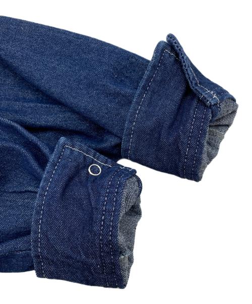 SHIPS any（シップスエニィ）SHIPS any (シップスエニィ) 長袖ワンピース インディゴ サイズ:Fの古着・服飾アイテム