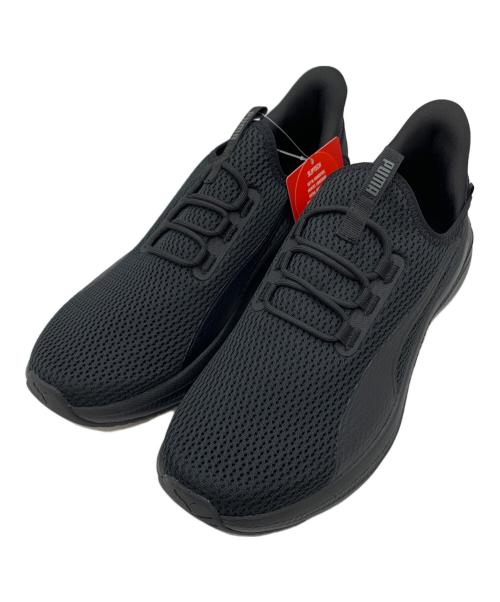 PUMA（プーマ）PUMA (プーマ) SOFTRIDE EXO フレックス EASE IN ブラック サイズ:27.5cmの古着・服飾アイテム