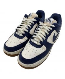 NIKE（ナイキ）の古着「エア フォース 1 '07 LV8 101SAIL/MNNAVY」｜ネイビー×ホワイト
