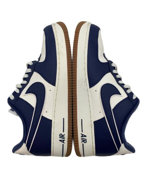 NIKE（ナイキ）NIKE (ナイキ) エア フォース 1 '07 LV8 101SAIL/MNNAVY ネイビー×ホワイト サイズ:28.5cmの古着・服飾アイテム