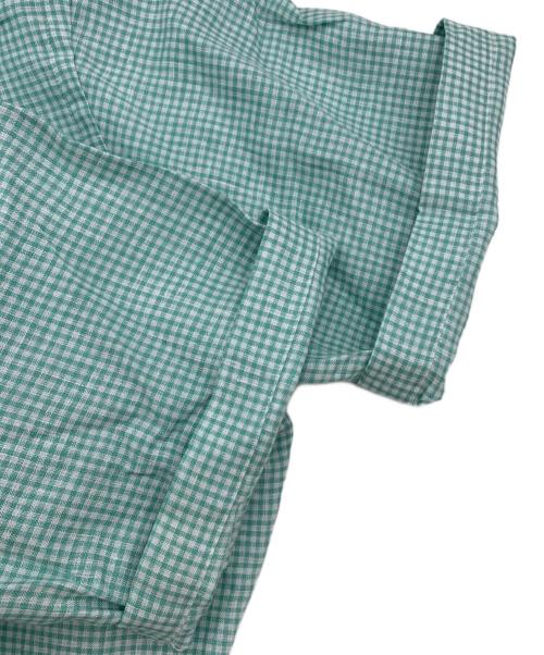 BROOKS BROTHERS（ブルックスブラザーズ）BROOKS BROTHERS (ブルックスブラザーズ) 半袖シャツ グリーン サイズ:Lの古着・服飾アイテム