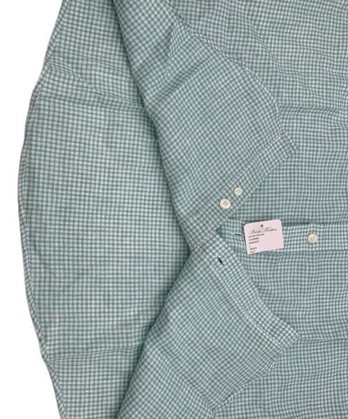 BROOKS BROTHERS（ブルックスブラザーズ）BROOKS BROTHERS (ブルックスブラザーズ) 半袖シャツ グリーン サイズ:Lの古着・服飾アイテム