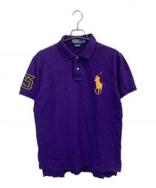 POLO RALPH LAUREN（ポロ・ラルフローレン）の古着「ビッグポニーポロシャツ」｜パープル