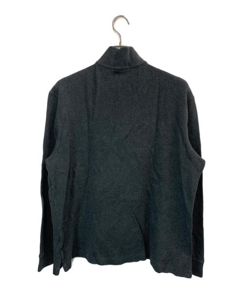 POLO RALPH LAUREN（ポロ・ラルフローレン）POLO RALPH LAUREN (ポロ・ラルフローレン) ハーフジップスウェット ダークグレー サイズ:LLの古着・服飾アイテム