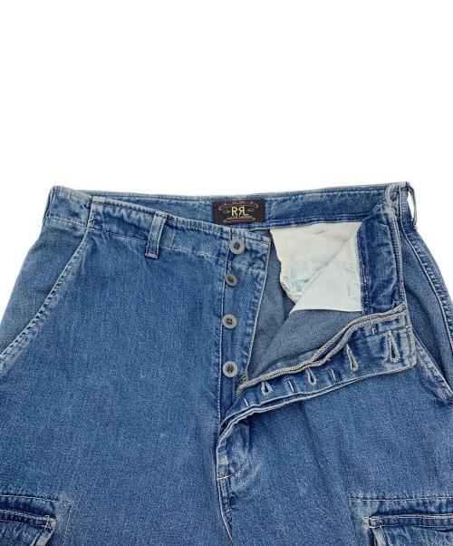 RRL（ダブルアールエル）RRL (ダブルアールエル) デニムカーゴパンツ インディゴ サイズ:表記スレのため不明の古着・服飾アイテム
