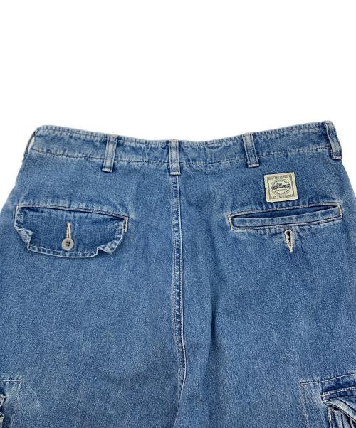 RRL（ダブルアールエル）RRL (ダブルアールエル) デニムカーゴパンツ インディゴ サイズ:表記スレのため不明の古着・服飾アイテム