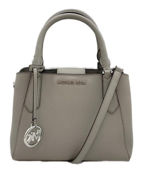MICHAEL KORS（マイケルコース）MICHAEL KORS (マイケルコース) 2WAYショルダーバッグ グレーの古着・服飾アイテム