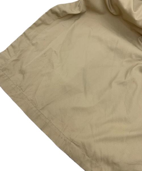 universal tissu（ユニバーサルティシュ）universal tissu (ユニバーサルティシュ) ハイデンシティ エフォートレス トレンチコート ベージュ サイズ:3の古着・服飾アイテム