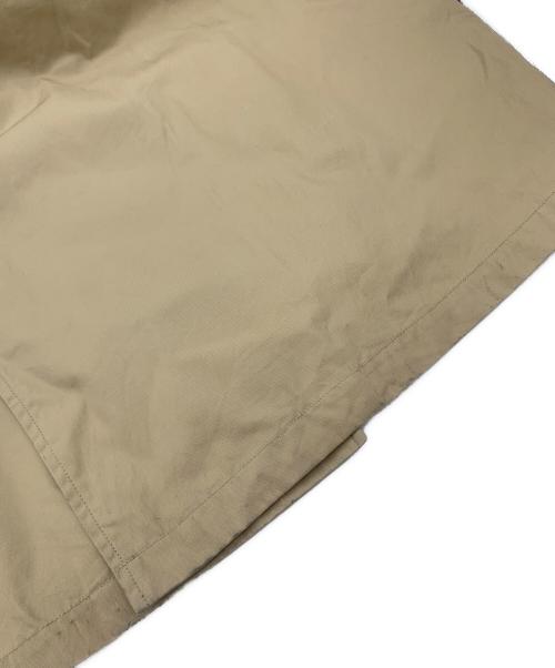universal tissu（ユニバーサルティシュ）universal tissu (ユニバーサルティシュ) ハイデンシティ エフォートレス トレンチコート ベージュ サイズ:3の古着・服飾アイテム