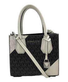 MICHAEL KORS（マイケルコース）の古着「ショルダーバッグ」｜ホワイト×ブラック