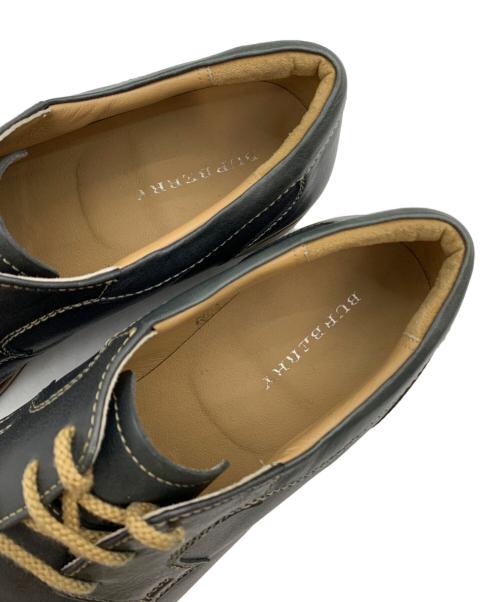 BURBERRY（バーバリー）BURBERRY (バーバリー) プレーントゥシューズ ネイビー サイズ:26.5cmの古着・服飾アイテム