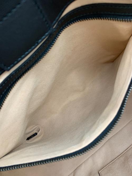 GUCCI（グッチ）GUCCI (グッチ) チェーントートバッグ ブラックの古着・服飾アイテム