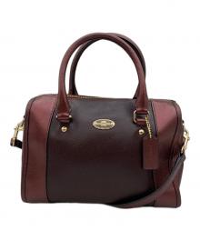 COACH（コーチ）の古着「2WAYバッグ」｜ボルドー