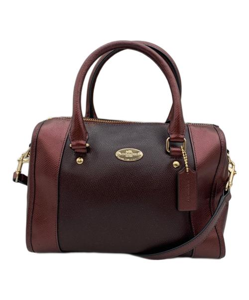 COACH（コーチ）COACH (コーチ) 2WAYバッグ ボルドーの古着・服飾アイテム