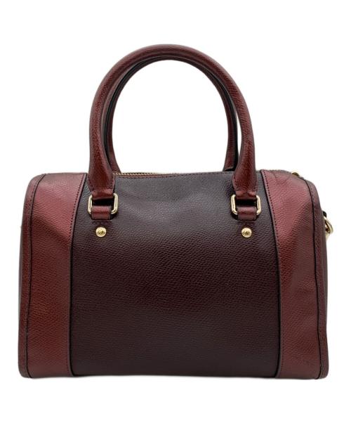 COACH（コーチ）COACH (コーチ) 2WAYバッグ ボルドーの古着・服飾アイテム