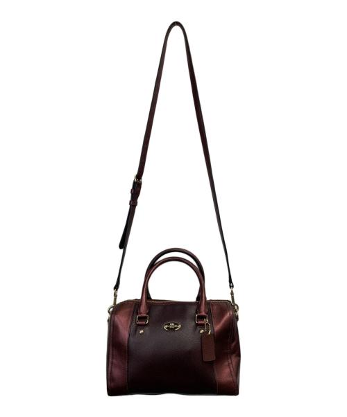 COACH（コーチ）COACH (コーチ) 2WAYバッグ ボルドーの古着・服飾アイテム