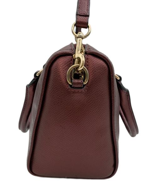 COACH（コーチ）COACH (コーチ) 2WAYバッグ ボルドーの古着・服飾アイテム