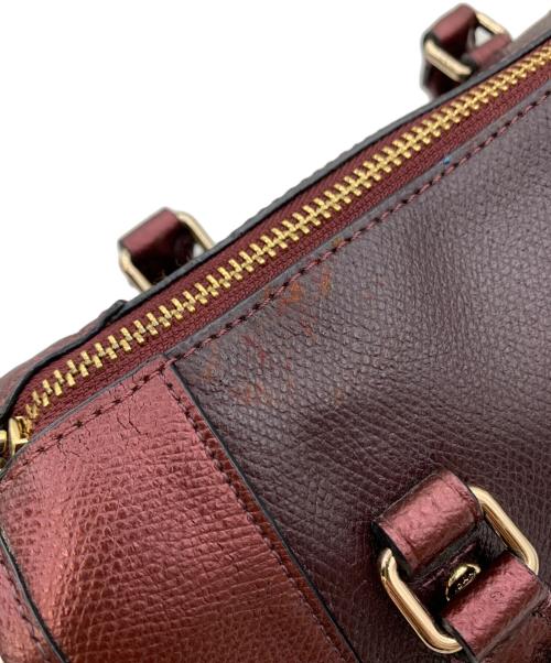 COACH（コーチ）COACH (コーチ) 2WAYバッグ ボルドーの古着・服飾アイテム