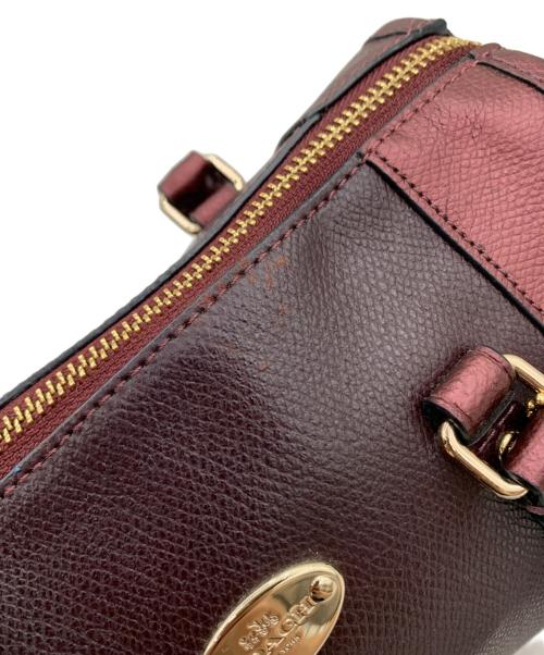 COACH（コーチ）COACH (コーチ) 2WAYバッグ ボルドーの古着・服飾アイテム