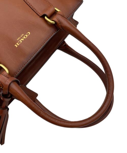 COACH（コーチ）COACH (コーチ) トートバッグ ブラウンの古着・服飾アイテム