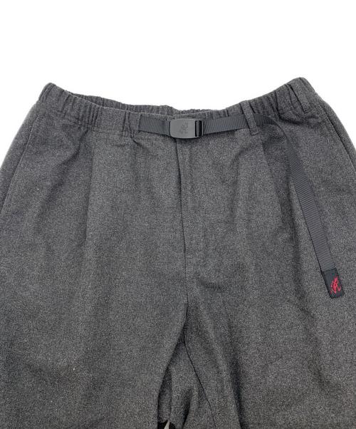 GRAMICCI（グラミチ）GRAMICCI (グラミチ) WOOL BLEND TUCK TAPERED PANTS グレー サイズ:XLの古着・服飾アイテム