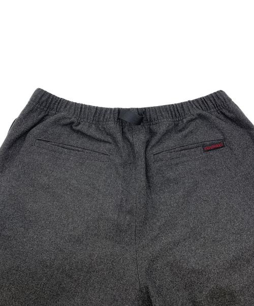 GRAMICCI（グラミチ）GRAMICCI (グラミチ) WOOL BLEND TUCK TAPERED PANTS グレー サイズ:XLの古着・服飾アイテム