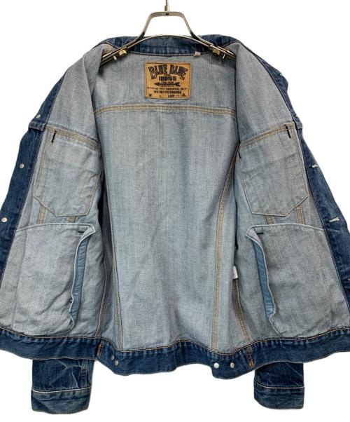 BLUE BLUE（ブルーブルー）BLUE BLUE (ブルーブルー) デニムジャケット インディゴ サイズ:2の古着・服飾アイテム