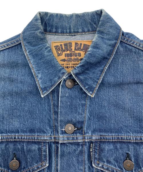 BLUE BLUE（ブルーブルー）BLUE BLUE (ブルーブルー) デニムジャケット インディゴ サイズ:2の古着・服飾アイテム