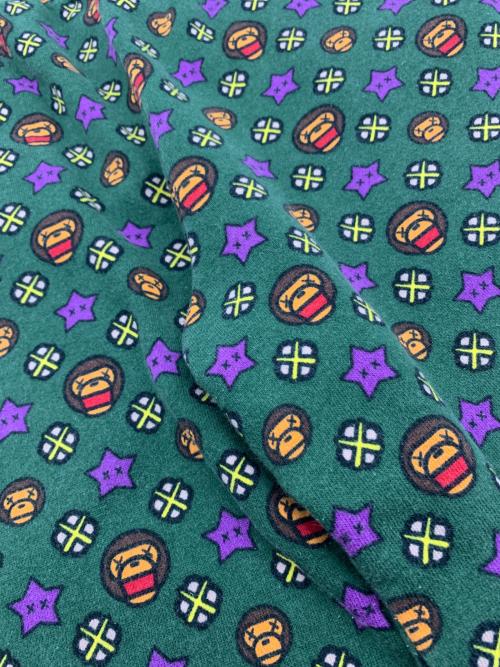 A BATHING APE（アベイシングエイプ）A BATHING APE (アベイシングエイプ) ハーフパンツ グリーン サイズ:Mの古着・服飾アイテム