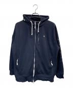 TNOC hokkaidoティノック ホッカイドウ）の古着「TNOC THE HOODIE ZIPUP」｜ネイビー