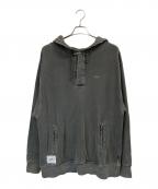 WTAPSダブルタップス）の古着「SIGN HOODED」｜グレー
