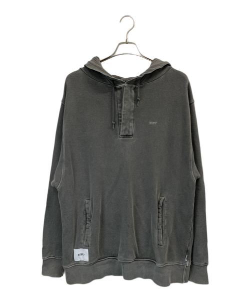 WTAPS（ダブルタップス）WTAPS (ダブルタップス) SIGN HOODED グレー サイズ:X02の古着・服飾アイテム