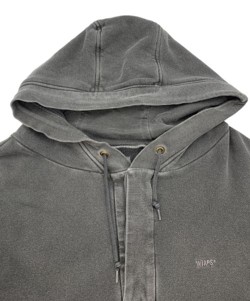 WTAPS（ダブルタップス）WTAPS (ダブルタップス) SIGN HOODED グレー サイズ:X02の古着・服飾アイテム