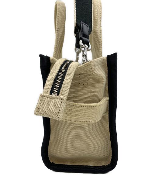 MARC JACOBS（マークジェイコブス）MARC JACOBS (マークジェイコブス) トートバッグ ベージュ×ブラックの古着・服飾アイテム