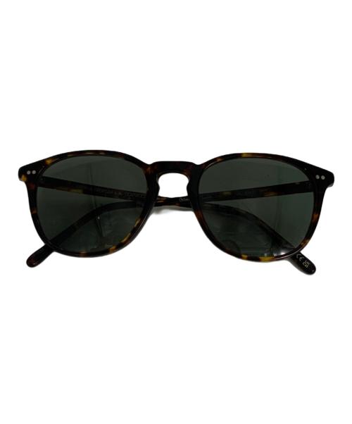 OLIVER PEOPLES（オリバーピープルズ）OLIVER PEOPLES (オリバーピープルズ) サングラス ブラウン×グリーンの古着・服飾アイテム