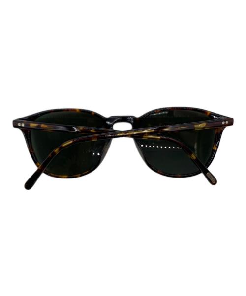 OLIVER PEOPLES（オリバーピープルズ）OLIVER PEOPLES (オリバーピープルズ) サングラス ブラウン×グリーンの古着・服飾アイテム