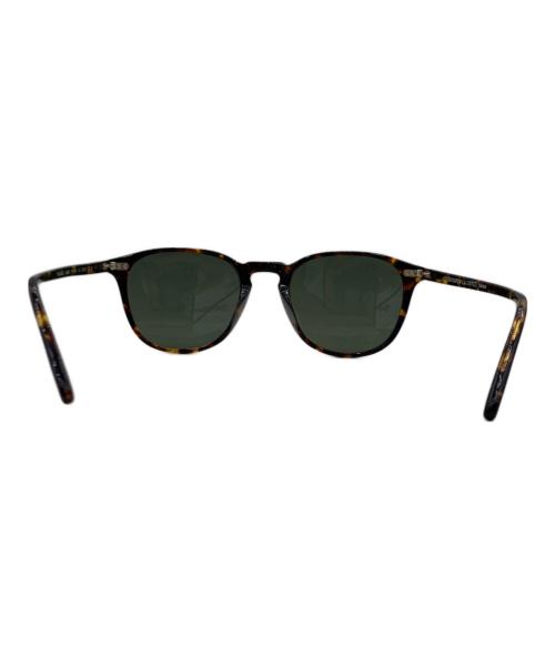OLIVER PEOPLES（オリバーピープルズ）OLIVER PEOPLES (オリバーピープルズ) サングラス ブラウン×グリーンの古着・服飾アイテム