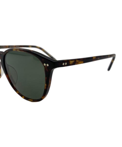 OLIVER PEOPLES（オリバーピープルズ）OLIVER PEOPLES (オリバーピープルズ) サングラス ブラウン×グリーンの古着・服飾アイテム