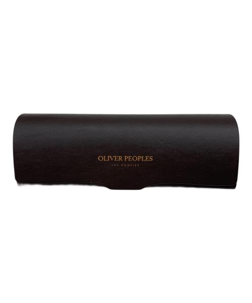 OLIVER PEOPLES（オリバーピープルズ）OLIVER PEOPLES (オリバーピープルズ) サングラス ブラウン×グリーンの古着・服飾アイテム